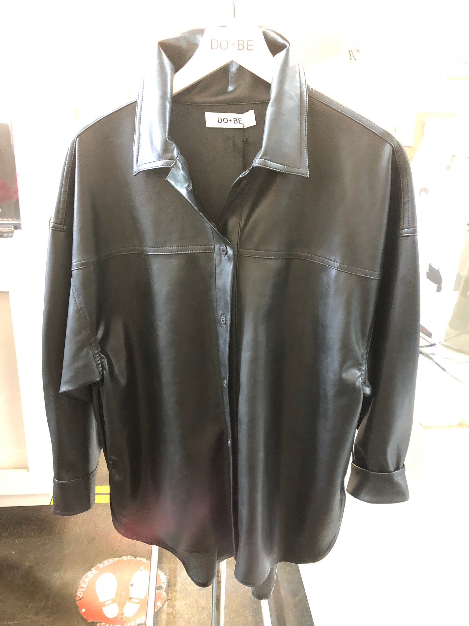 Pleather Shirt