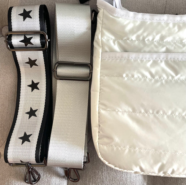 Medium Shiny Cross Body Bag