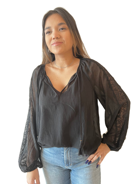 Textured Chiffon Blouse: New Colors!