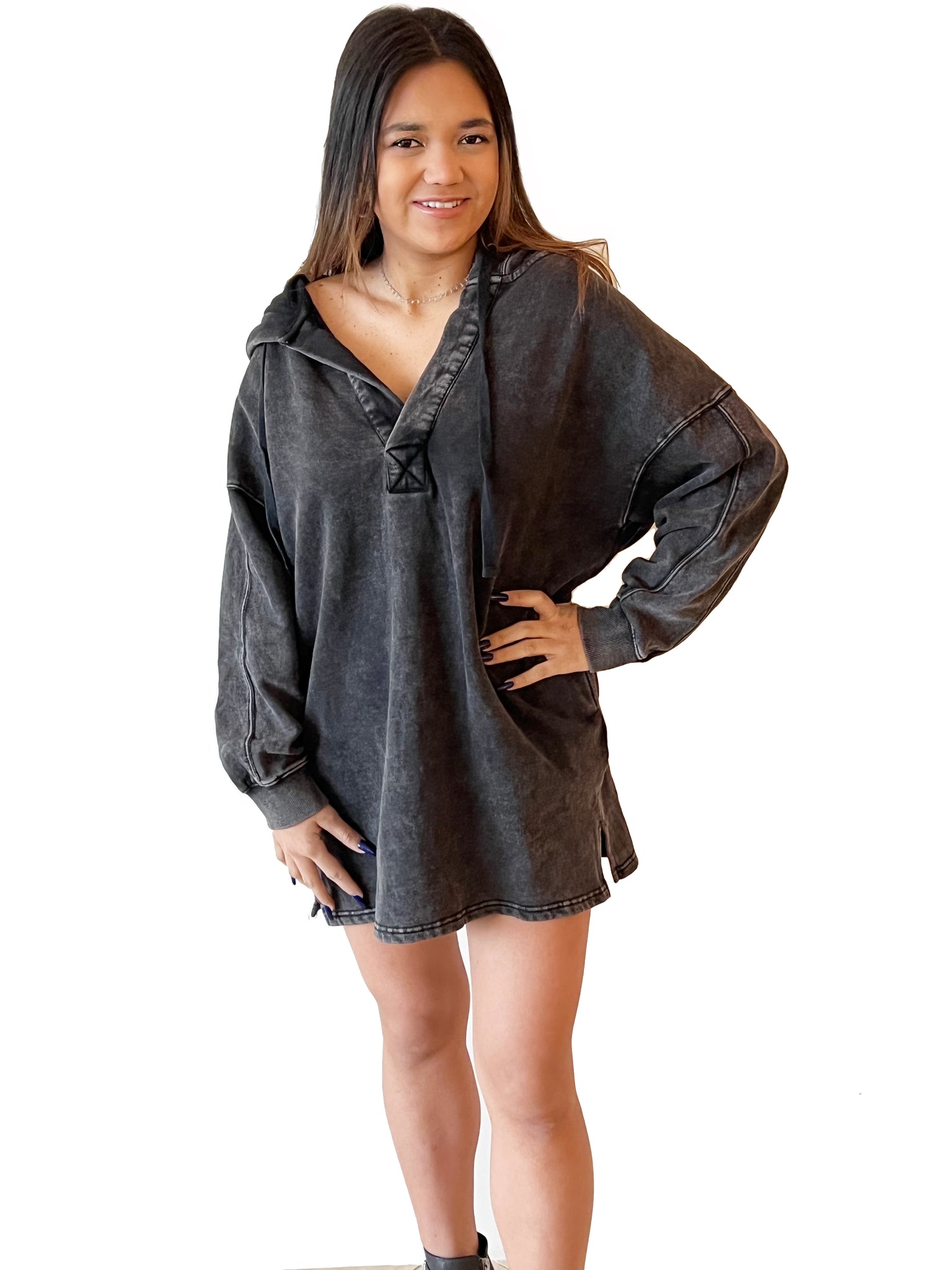 Hoodie Tunic Dress