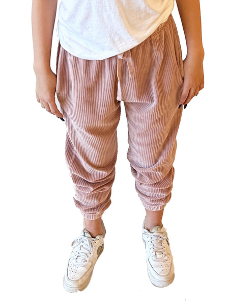 Knit Corduroy Jogger