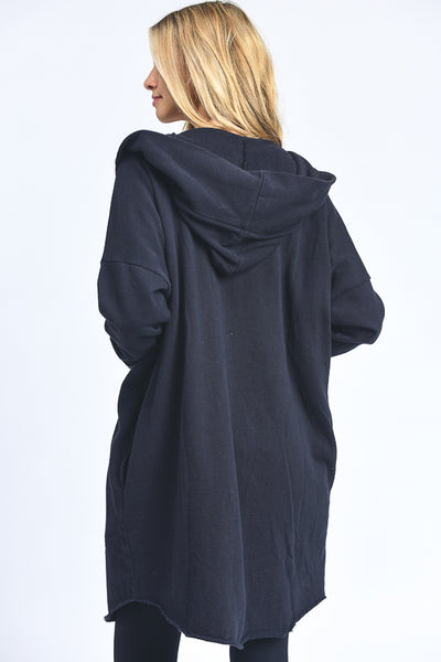 Hooded Relaxed Cardi