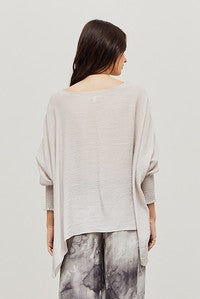 Oversized Batwing Top