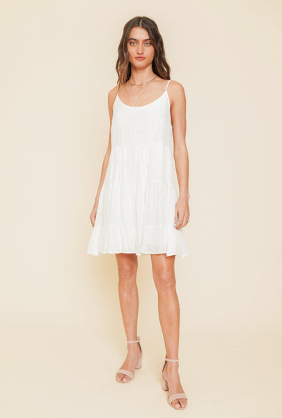 Tiered Eyelet Dress