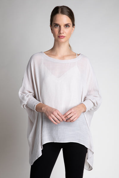 Oversized Batwing Top