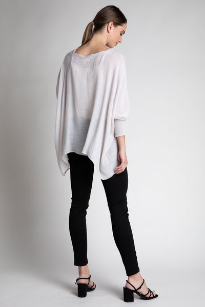 Oversized Batwing Top